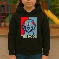 The Dood Goldendoodle Doodle Dad Kids Hoodie thumb 3