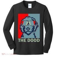 The Dood Goldendoodle Doodle Dad Kids Long Sleeve Shirt thumb 0