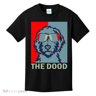 The Dood Goldendoodle Doodle Dad Kids T-Shirt