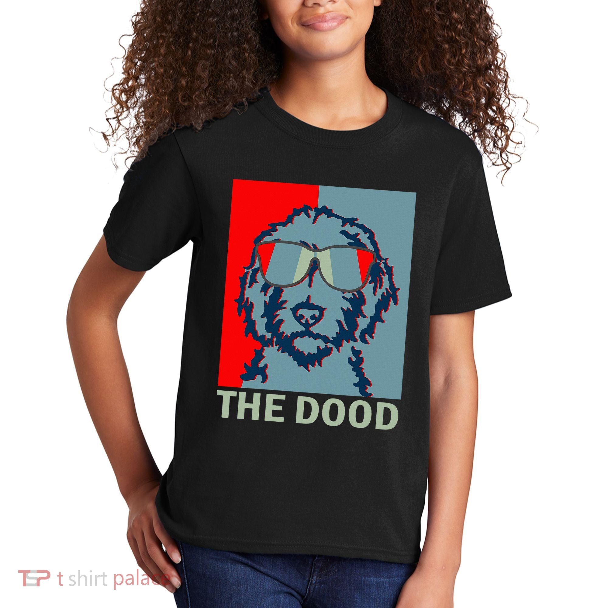 The Dood Goldendoodle Doodle Dad Kids T-Shirt