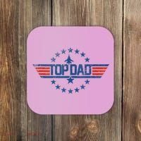 Top Dad Gift For Dad For Fathers Day Funny Top Gun Coaster thumb 0