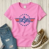 Top Dad Gift For Dad For Fathers Day Funny Top Gun Women's T-Shirt thumb 3