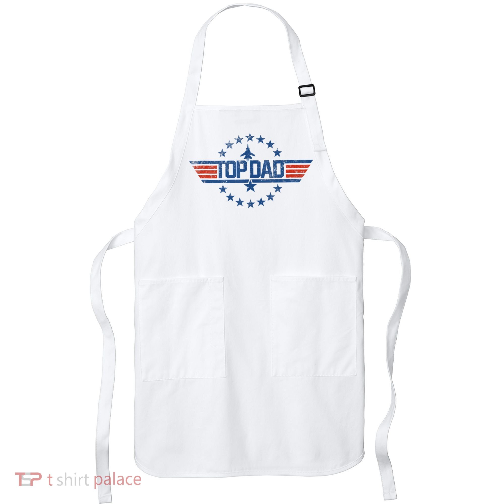 Top Dad Gift For Dad For Fathers Day Funny Top Gun Apron