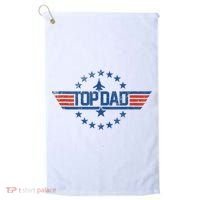 Top Dad Gift For Dad For Fathers Day Funny Top Gun Golf Towel thumb 0