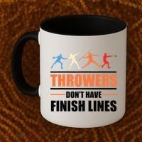 Throwers Dont Have Finish Lines Javelin Discus Shot Put Coffee Mug thumb 2