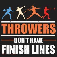 Throwers Dont Have Finish Lines Javelin Discus Shot Put Beanie thumb 2