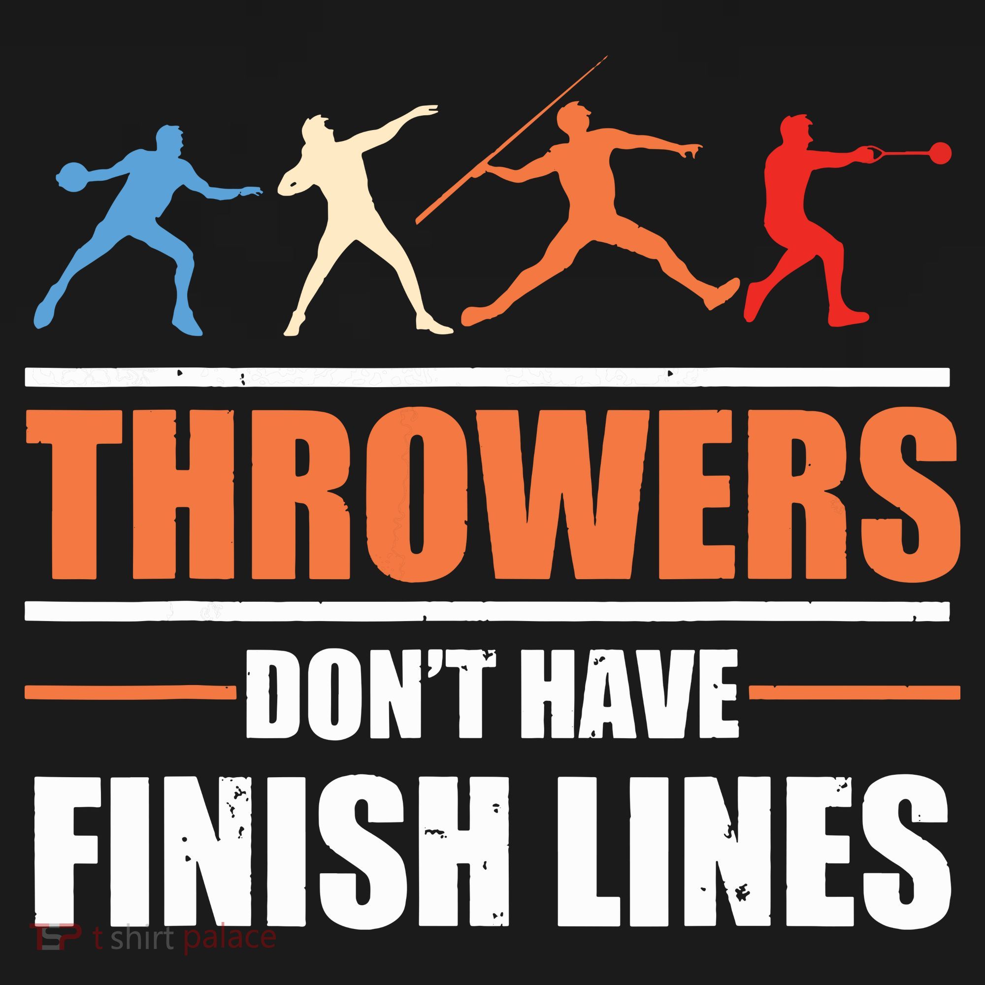 Throwers Dont Have Finish Lines Javelin Discus Shot Put Toddler Hoodie