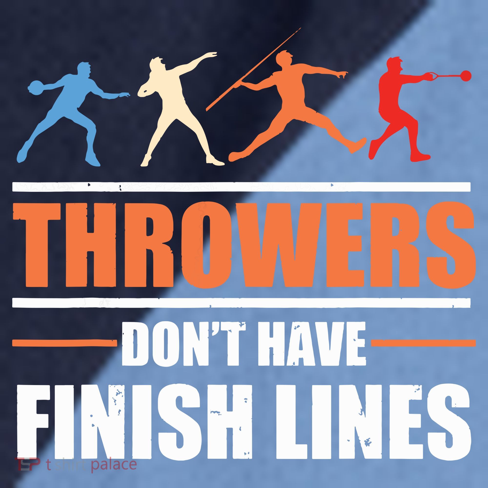 Throwers Dont Have Finish Lines Javelin Discus Shot Put Raglan Baseball Sleeve Shirt