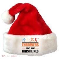 Throwers Dont Have Finish Lines Javelin Discus Shot Put Santa Hat thumb 0