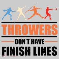Throwers Dont Have Finish Lines Javelin Discus Shot Put Mousepad thumb 1