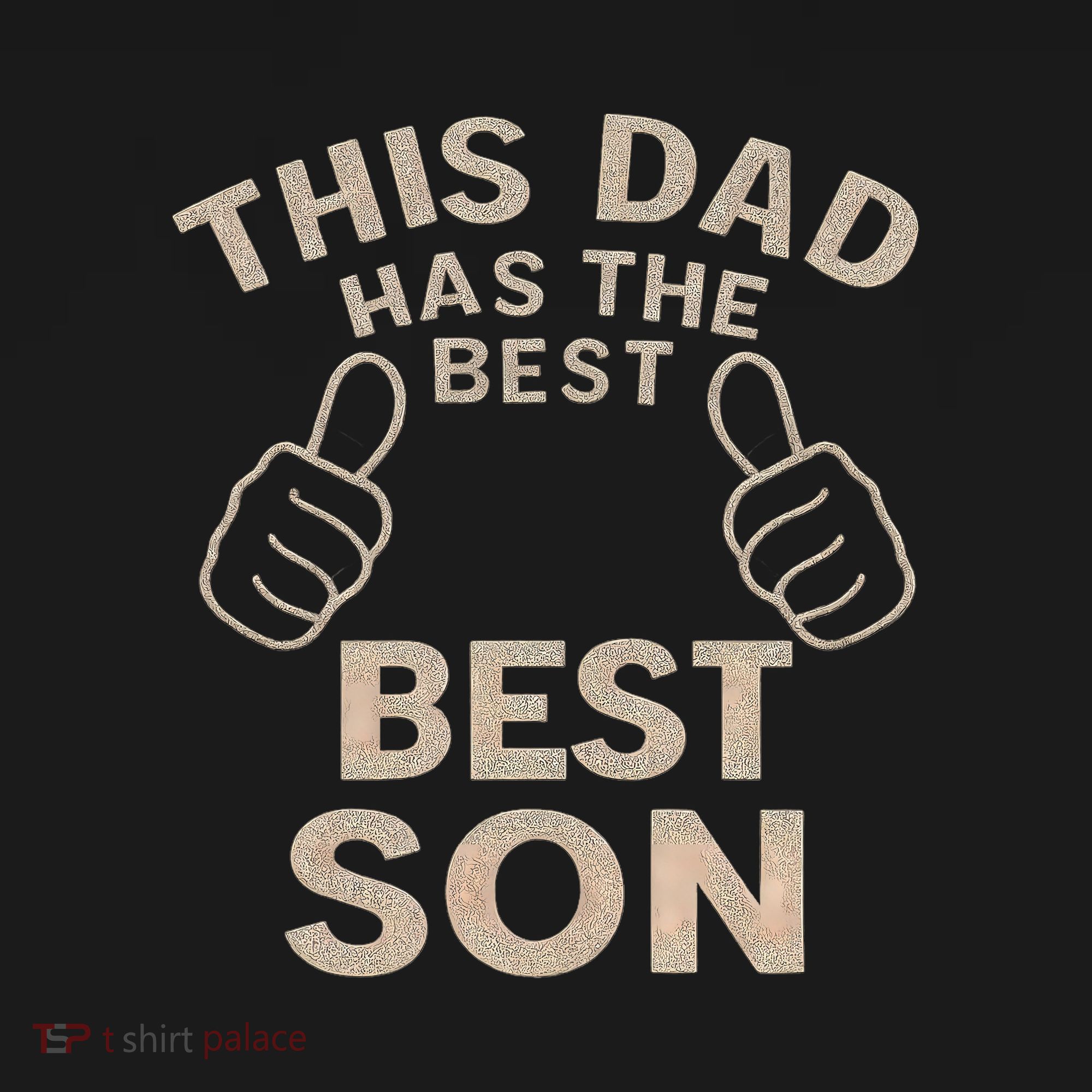 This Dad Has the Best Son - Perfect Father's Day Gift Sweatshirt