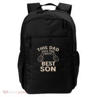 This Dad Has the Best Son - Perfect Father's Day Gift Backpack thumb 0