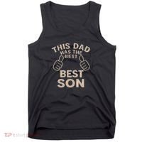 This Dad Has the Best Son - Perfect Father's Day Gift Tank Top thumb 0