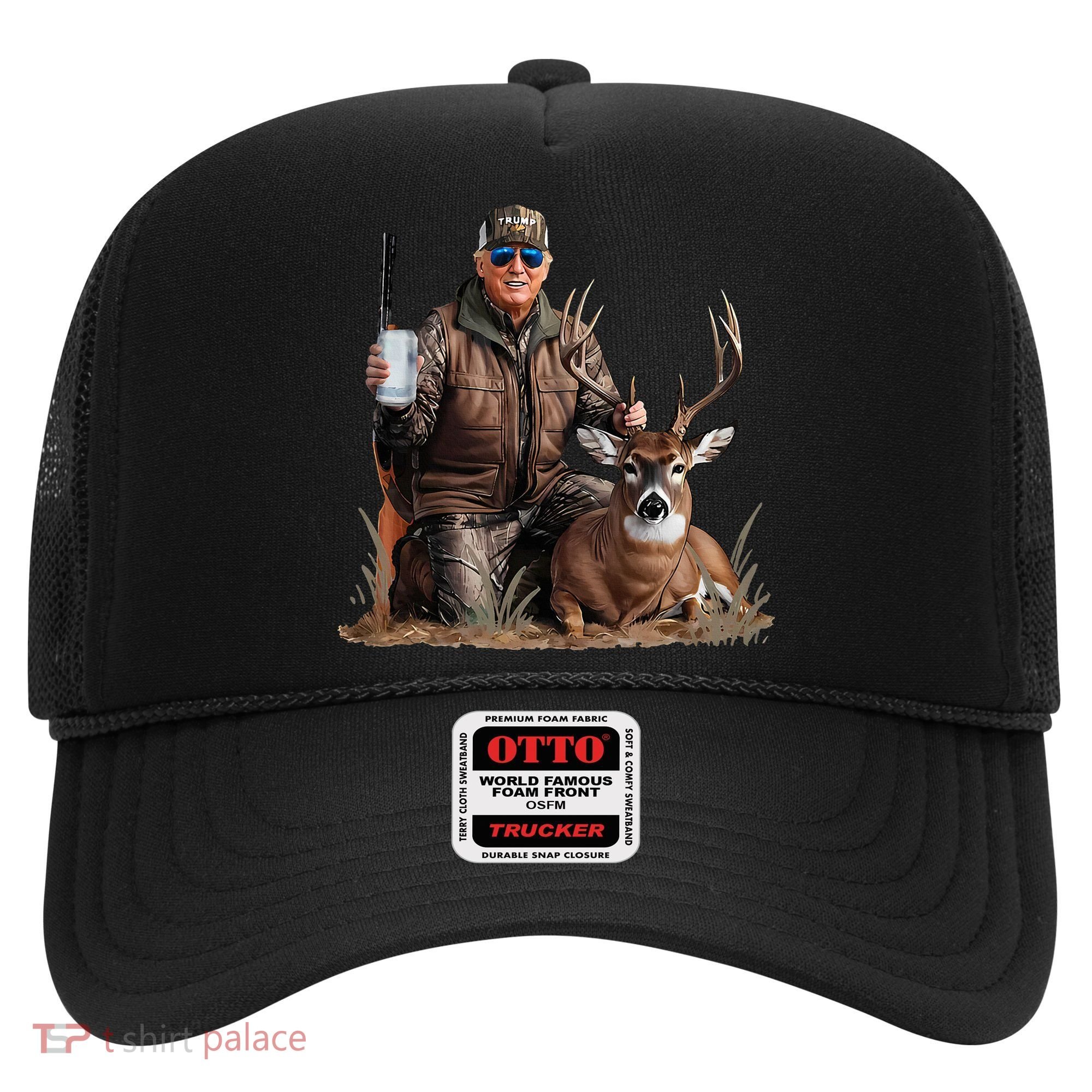 Trump Deer Hunting Donald Trump Old School Camouflage Hat