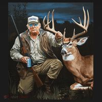 Trump Deer Hunting Donald Trump Old School Camouflage Sweatshirt thumb 3