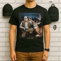 Trump Deer Hunting Donald Trump Old School Camouflage T-Shirt thumb 6