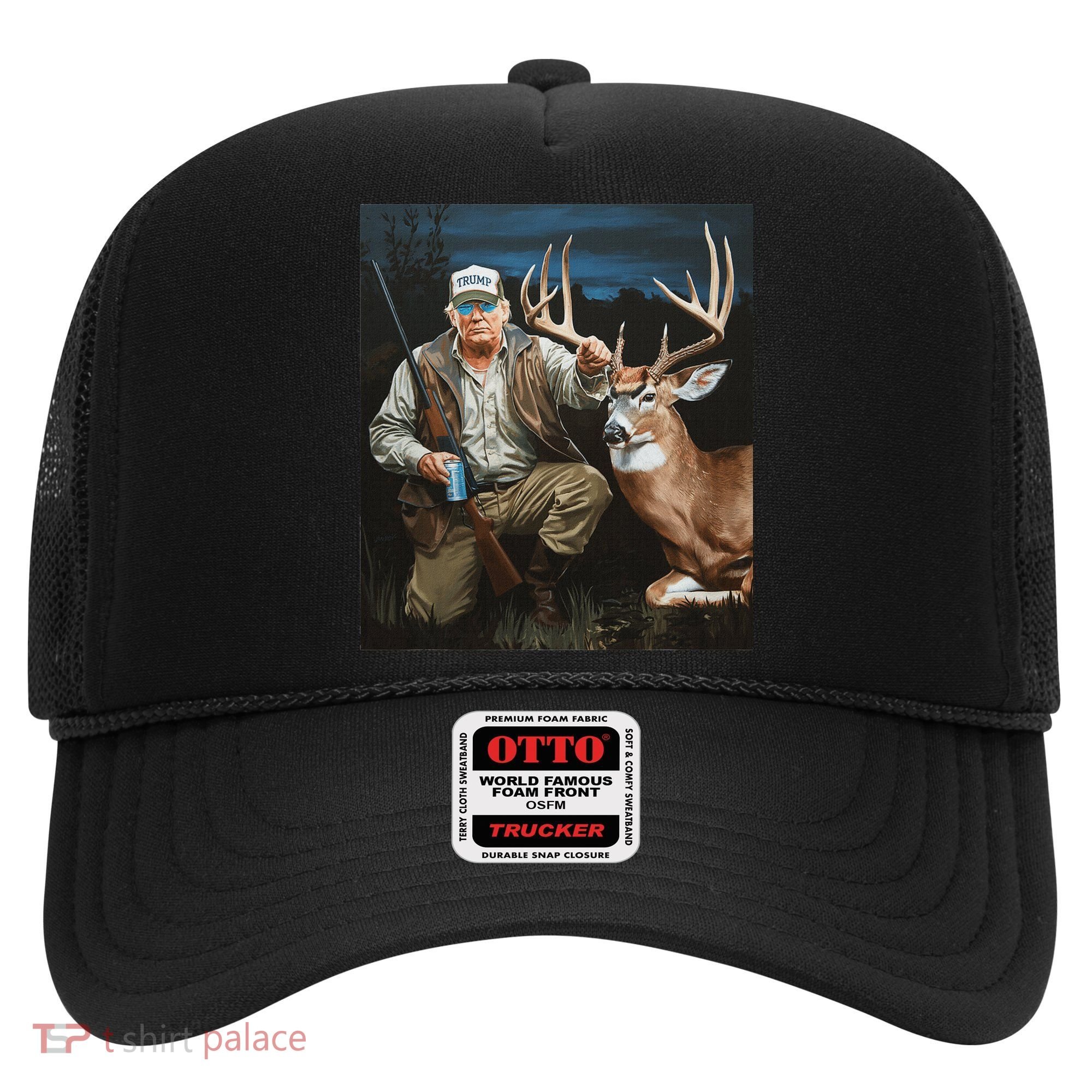 Trump Deer Hunting Donald Trump Old School Camouflage Hat