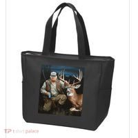 Trump Deer Hunting Donald Trump Old School Camouflage Tote Bag thumb 3