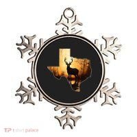 Texas Deer Hunter Forest Silhouette Texan Wildlife Lover  Ornament thumb 0