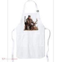 Trump Deer Hunting Donald Trump Old School Camouflage Apron thumb 0
