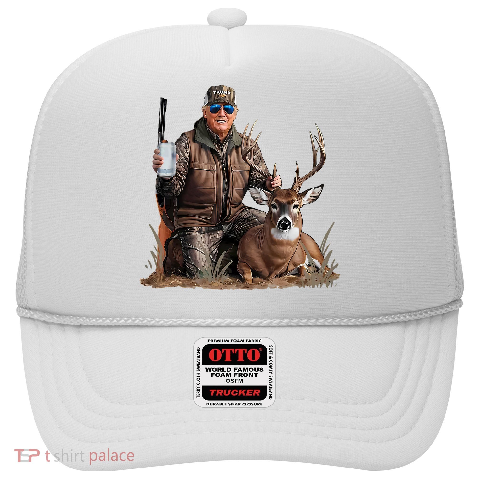 Trump Deer Hunting Donald Trump Old School Camouflage Hat