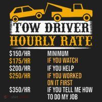 Tow Driver Hourly Rate Tow Truck Driver Tow Trucker Beanie thumb 2