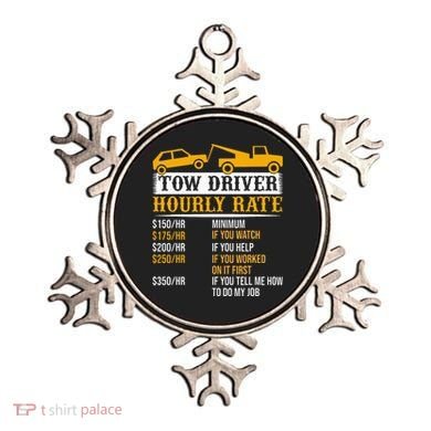 Tow Driver Hourly Rate Tow Truck Driver Tow Trucker Ornament