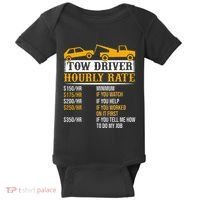 Tow Driver Hourly Rate Tow Truck Driver Tow Trucker Baby Bodysuit thumb 0