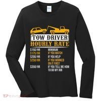 Tow Driver Hourly Rate Tow Truck Driver Tow Trucker Women's Long Sleeve Shirt thumb 0
