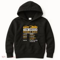 Tow Driver Hourly Rate Tow Truck Driver Tow Trucker Kids Hoodie thumb 0