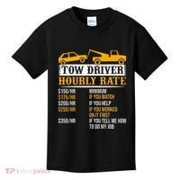 Tow Driver Hourly Rate Tow Truck Driver Tow Trucker Kids T-Shirt thumb 0