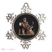 Trump Deer Hunting Donald Trump Old School Camouflage Ornament thumb 0