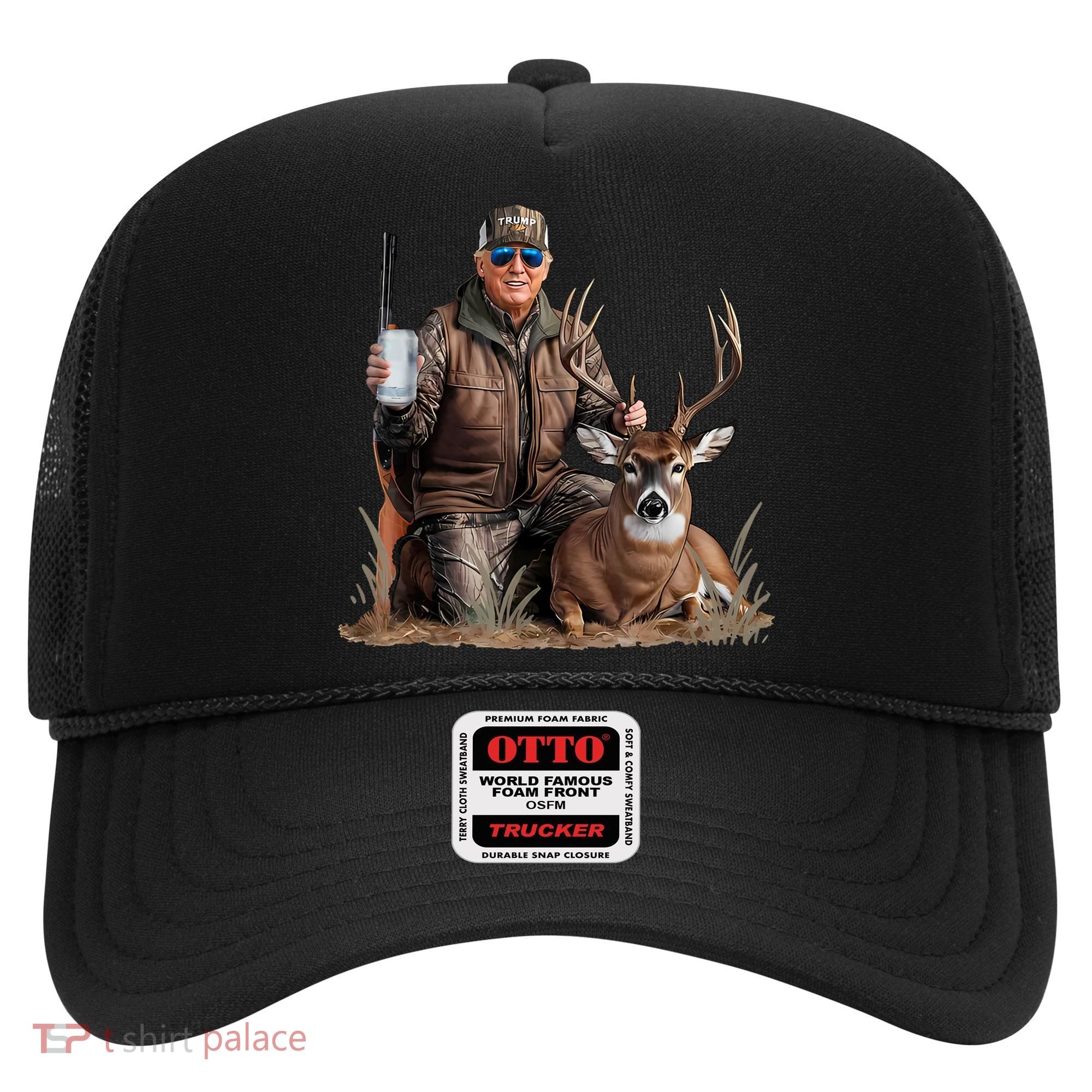 Trump Deer Hunting Donald Trump Old School Camouflage Hat