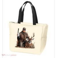Trump Deer Hunting Donald Trump Old School Camouflage Tote Bag thumb 3