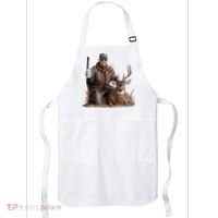 Trump Deer Hunting Donald Trump Old School Camouflage Apron thumb 0