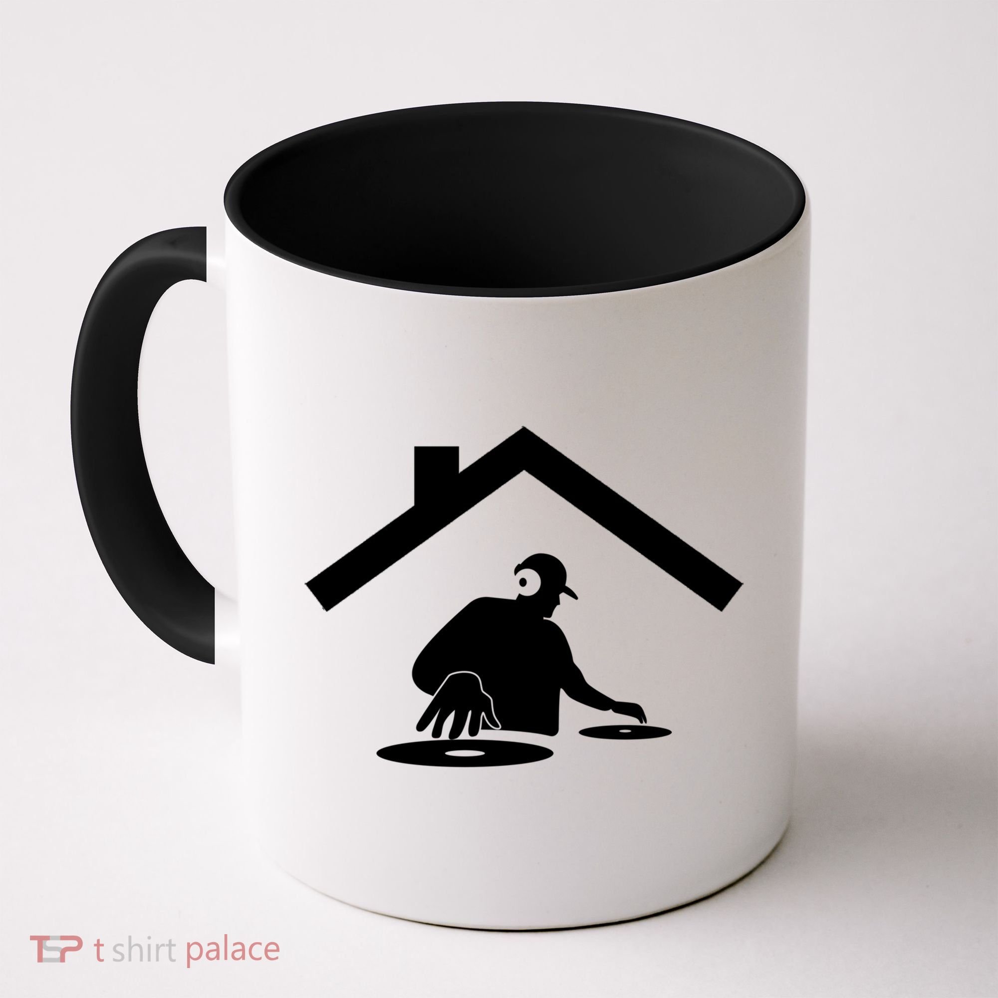 Turntable Dance House Dj Disc Beatmaker Music Producer Gift Coffee Mug