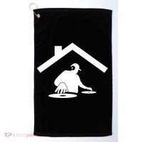 Turntable Dance House Dj Disc Beatmaker Music Producer Gift Golf Towel thumb 0