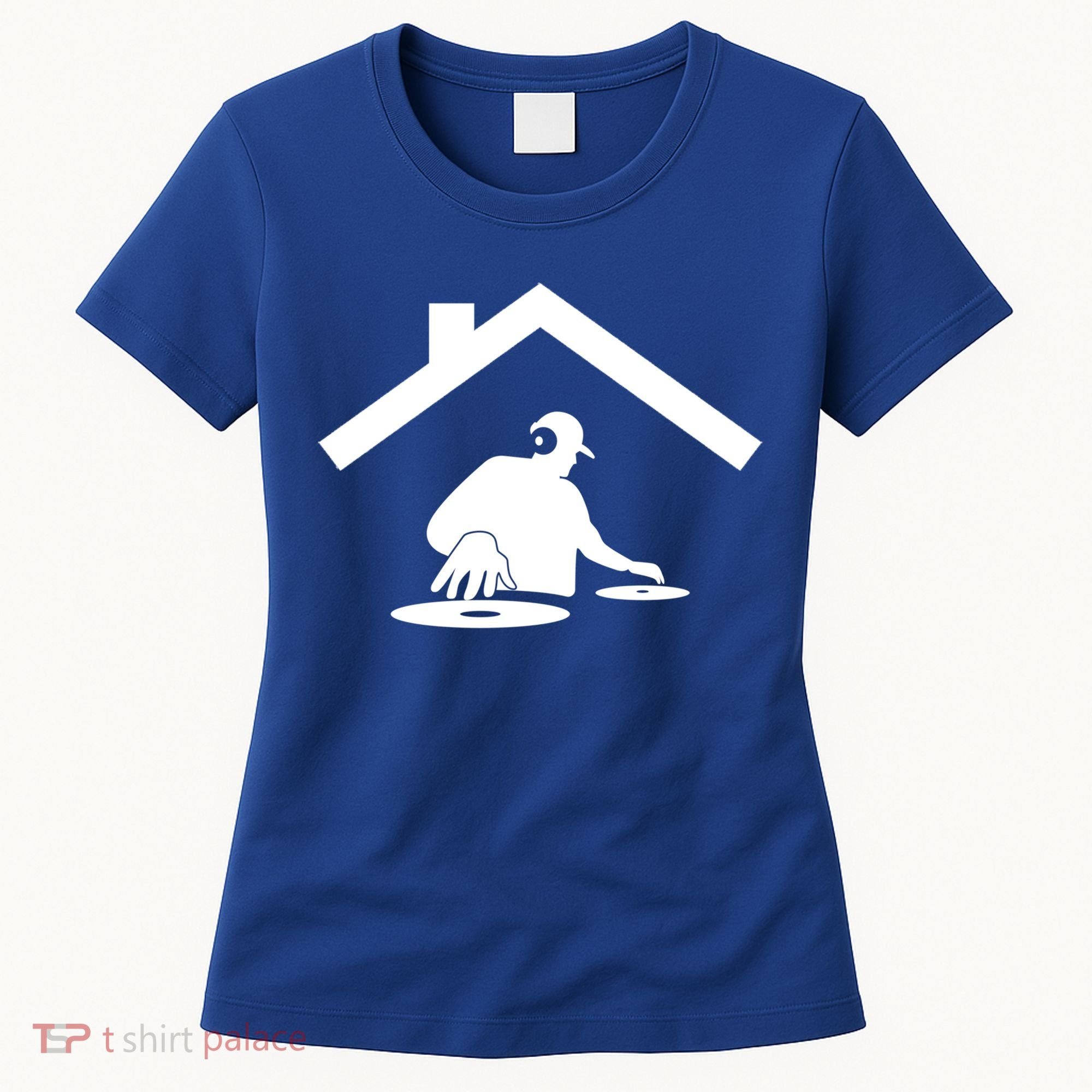 Turntable Dance House Dj Disc Beatmaker Music Producer Gift Women's T-Shirt