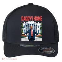 Trump Daddys Home White House Flexfit Unipanel Trucker Cap thumb 0