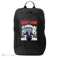 Trump Daddys Home White House City Backpack thumb 0