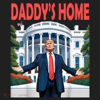 Trump Daddys Home White House Adult Drive Performance Visor thumb 2
