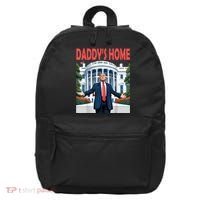 Trump Daddys Home White House 16 in Basic Backpack thumb 0