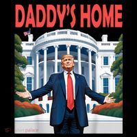 Trump Daddys Home White House Toddler Hoodie thumb 2
