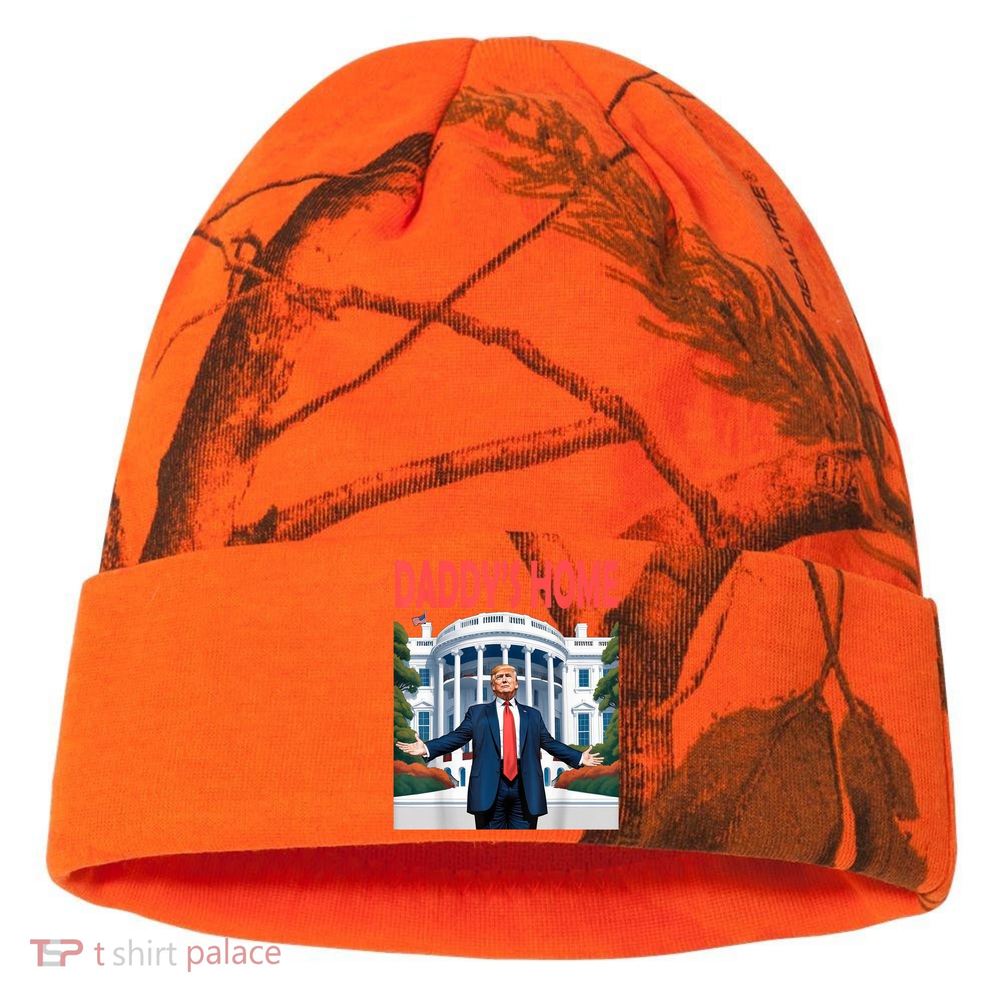 Trump Daddys Home White House Kati Licensed 12" Camo Cuffed Beanie