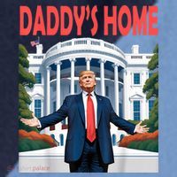 Trump Daddys Home White House Raglan Baseball Sleeve Shirt thumb 2