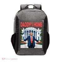Trump Daddys Home White House Vector Backpack thumb 0