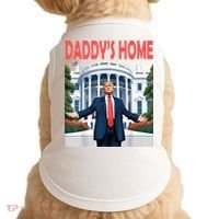 Trump Daddys Home White House Doggie Tank thumb 0