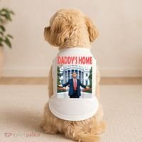 Trump Daddys Home White House Doggie Tank thumb 2