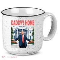 Trump Daddys Home White House 15oz Campfire Ceramic Mug thumb 0