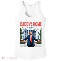 Trump Daddys Home White House Ladies PosiCharge Competitor Racerback Tank thumb 0